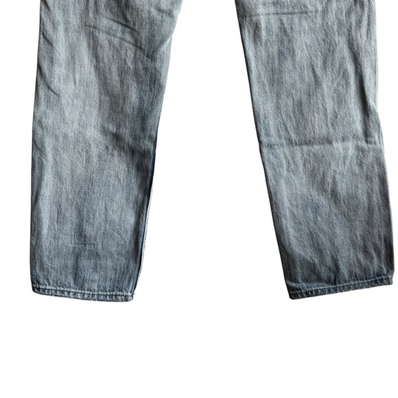 Madewell The Perfect Vintage Jean Size 29 Light wash Distressed Knee Hol… - Picture 9 of 15